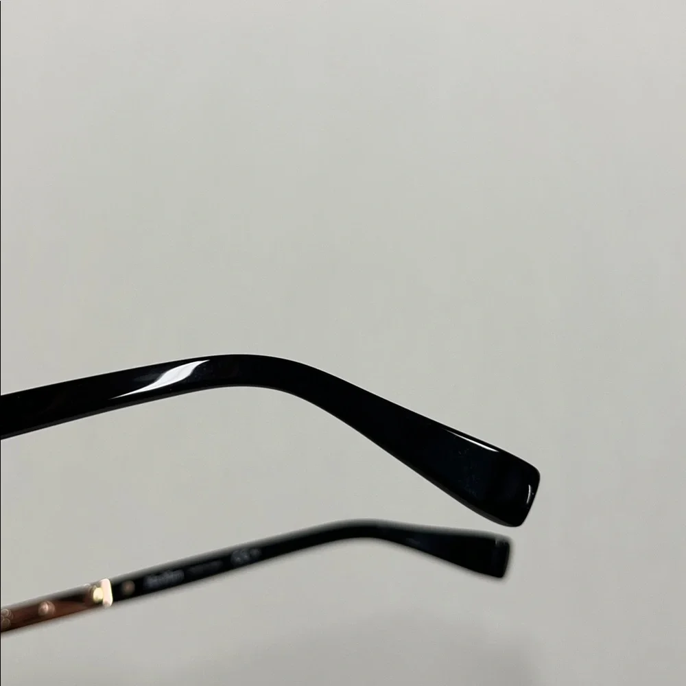 MAXMARA NWOT Women's Tortoise Modern Square 58-140 Springe Hinge Eyeglass Frame